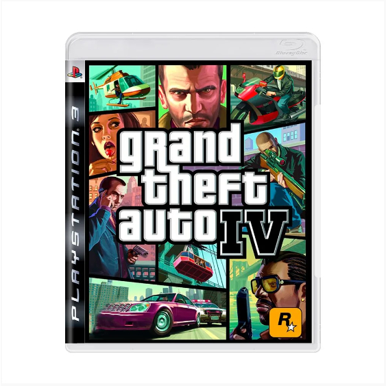 Jogo Gta Iv Ps3 Midia Fisica - Usado