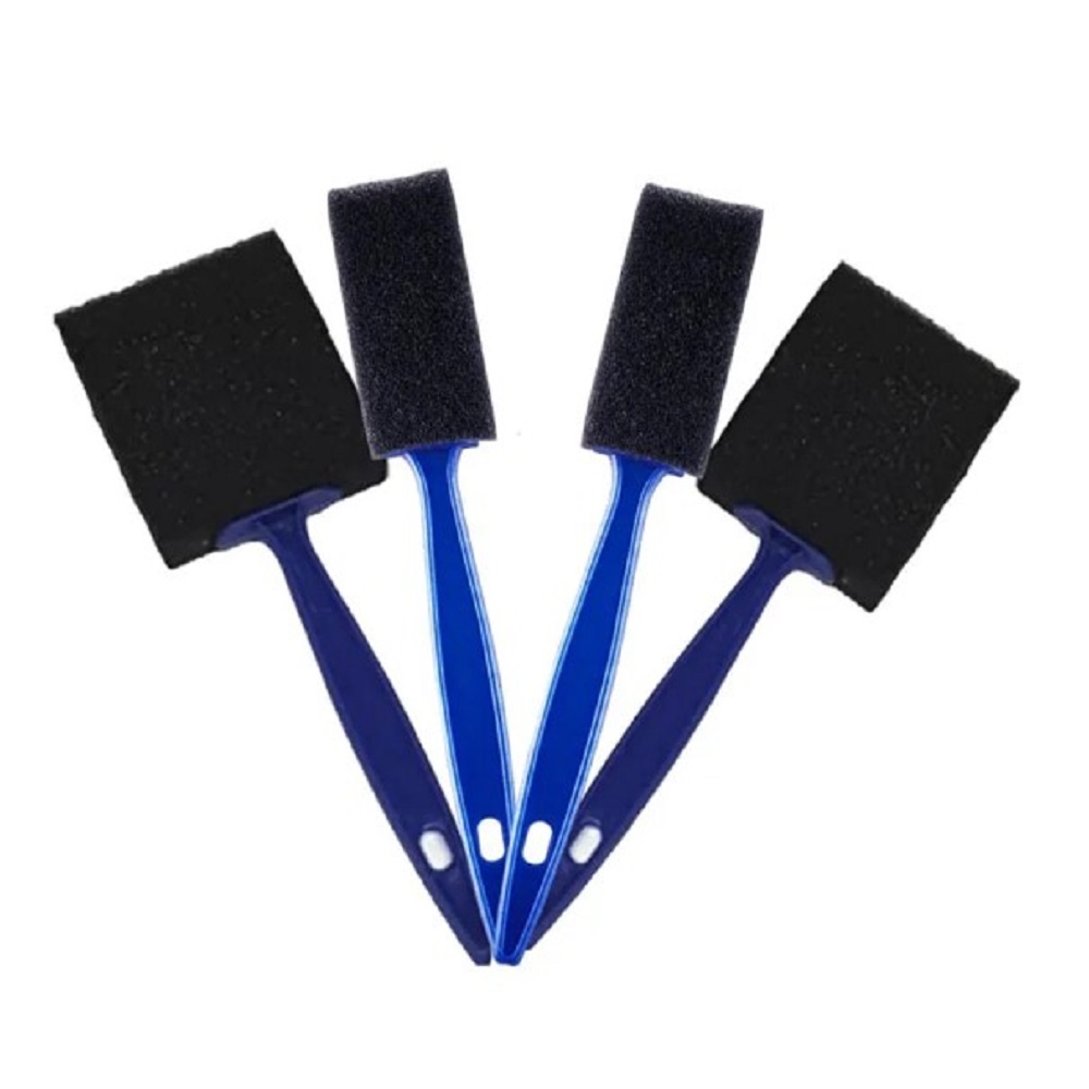 Kit com 4 Pincéis de Espuma Vonixx Para Detalhamento Automotivo e Limpeza Interna em Oferta na Shopee