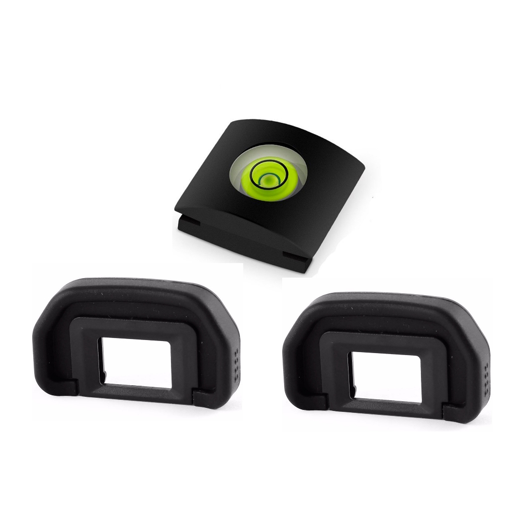 Kit 2 Ocular Eyecup Ef Canon Dslr T3i T4i T5i + Nivel Bolha