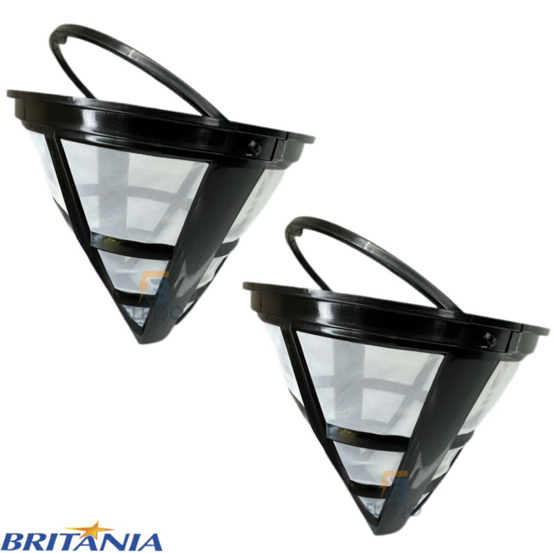 2un Coadores Filtros Permanentes Cafeteira Britania CP30 e CP38