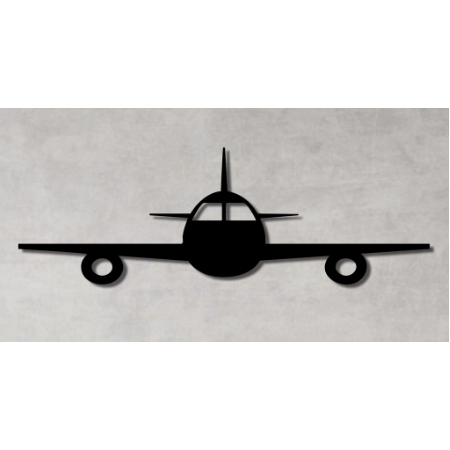 Quadro Decorativo Vazado Aviãozinho Avião MDF Escultura de Parede MDF 3mm acompanha dupla face