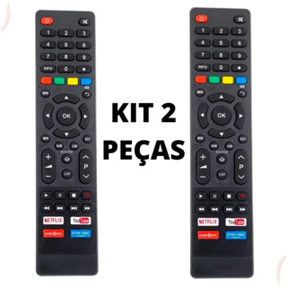 Controle de Tv Para Philco Smart 4k Tecla Netflix Globo Play You Tube em Oferta na Shopee