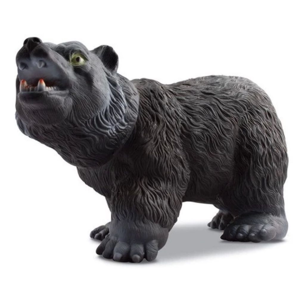 Urso Brinquedo Safari Grande 24cm Em Vinil Macio Animais da Selva Zoo - Beetoys em Oferta na Shopee