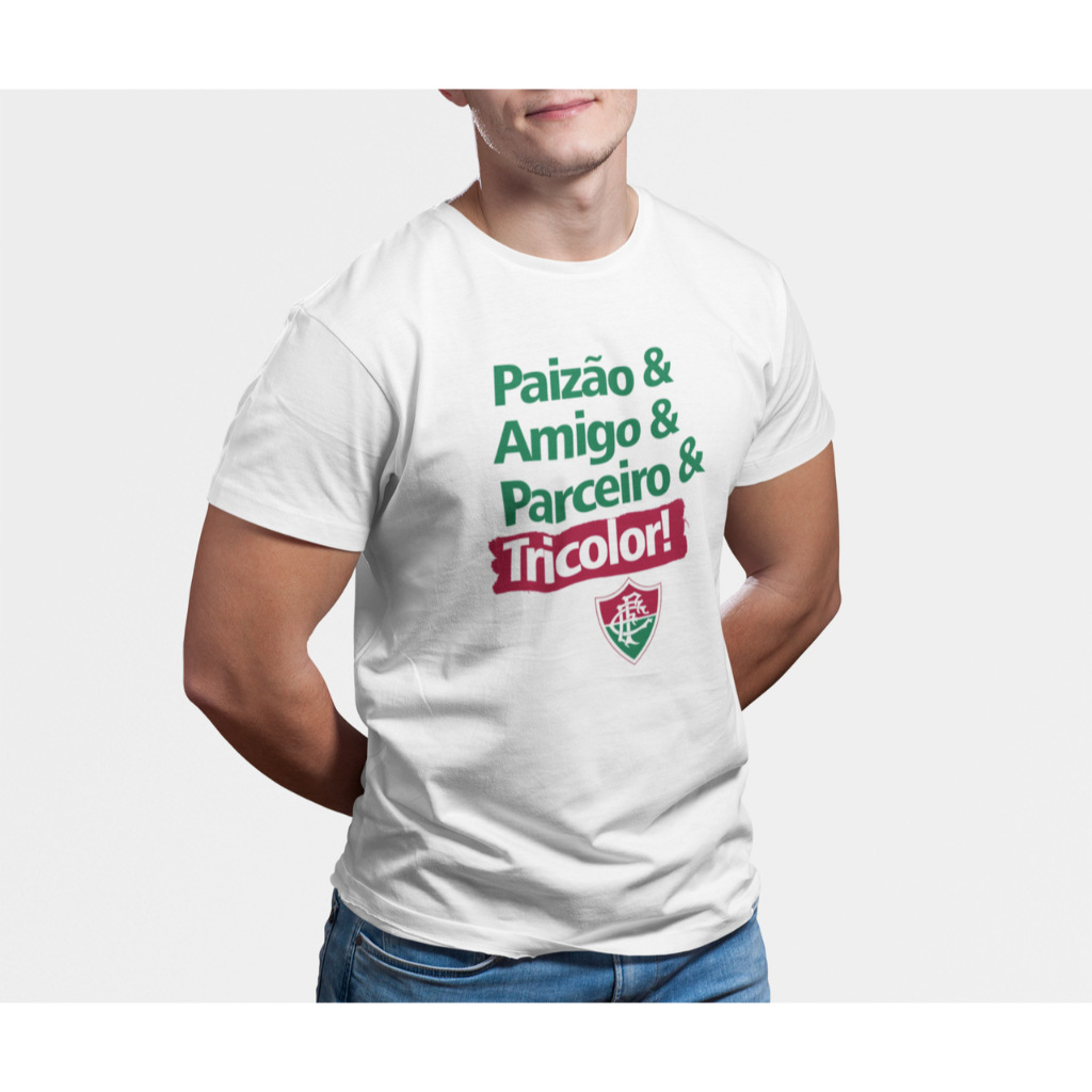 Camisa do Fluminense Dia dos Pais Camisas de Times Dia dos Pais Modelo Exclusivo