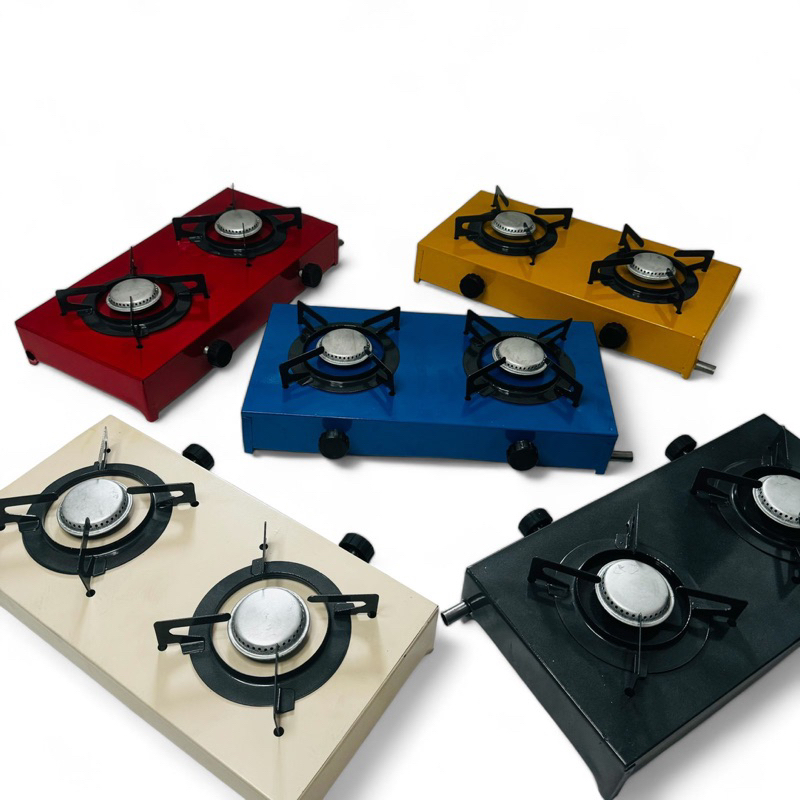 Fogão Cooktop De Mesa Portátil A Gás 2 Bocas camping - O mais vendido
