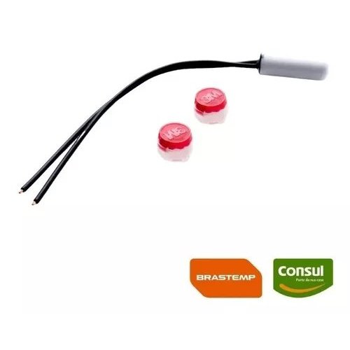 Kit C/10 Peças Sensor Degelo Temperatura Geladeira Original Brastemp Consul Original em Oferta na Shopee
