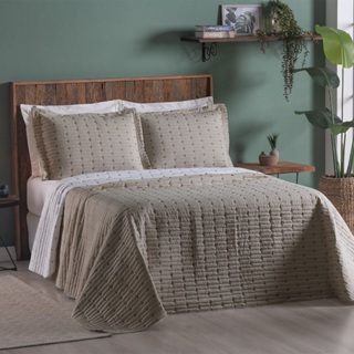 Cobre Leito Decor SOLTEIRO, CASAL, QUEEN e KING Tecido Percal 200 Fios Dupla Face em Oferta na Shopee