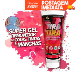 Super Gel tira Colas, Tintas e Manchas - Tira Tira Pisoclean