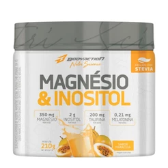 Magnésio e Inositol 210g Sabor Maracujá - BodyAction