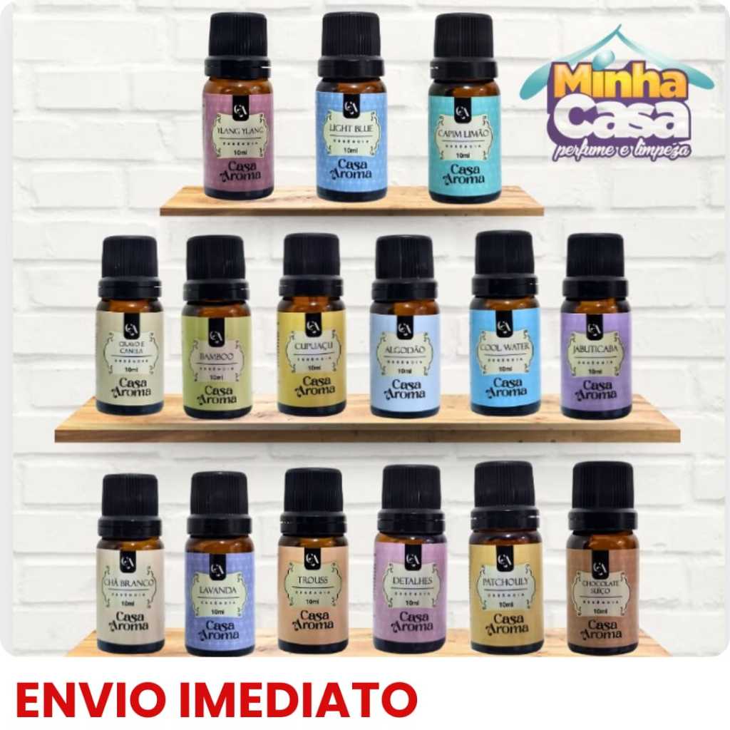 Essência Para Aromatizador e Difusor Eletrico 10ml Escolha seu Aroma l aroma floral