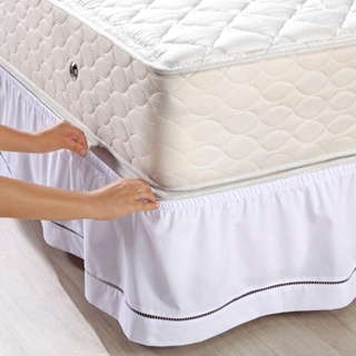 Saia Para Cama Box Casal/Queen Em Detalhe Ponto Palito em Oferta na Shopee
