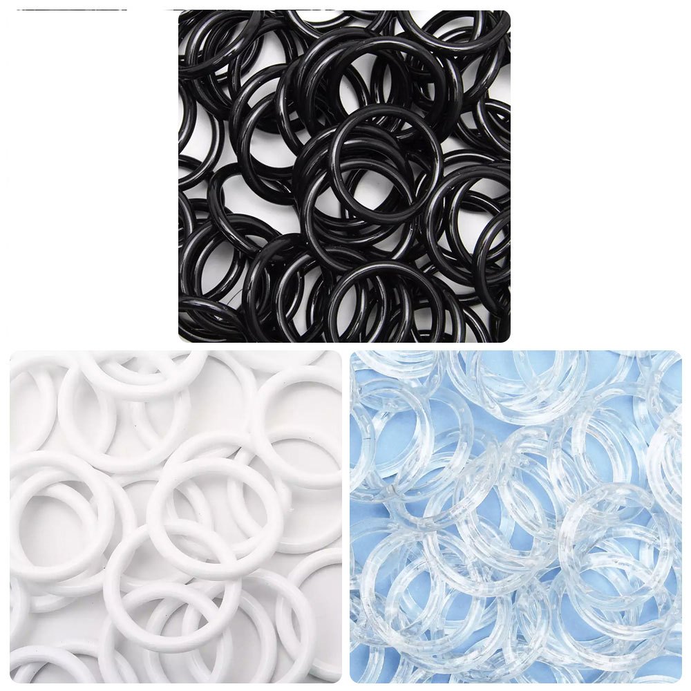 Argola de Plástico Ritas 20mm com 144 Und