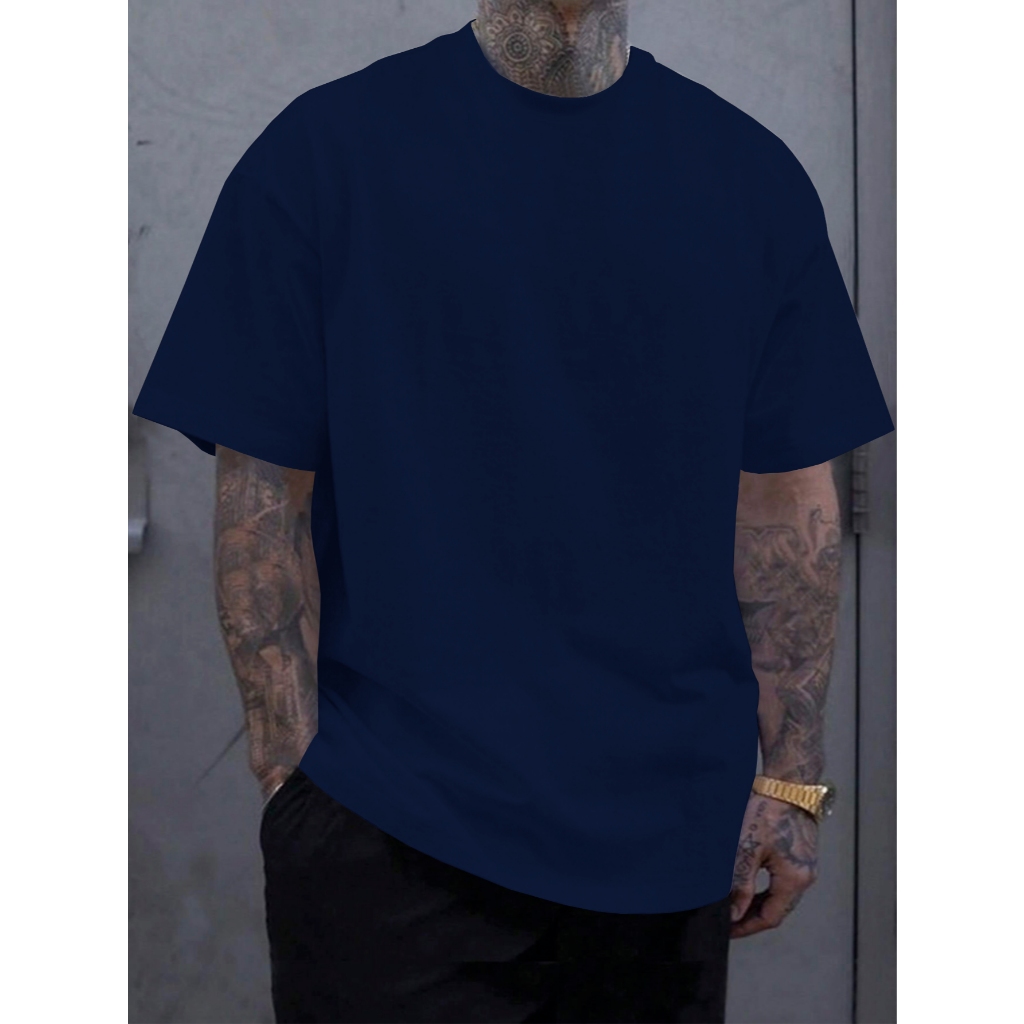Camiseta Plus Size Masculina Estilosa Streetwear Skatista T Shirt Oversized Unissex Casual Larga Bá
