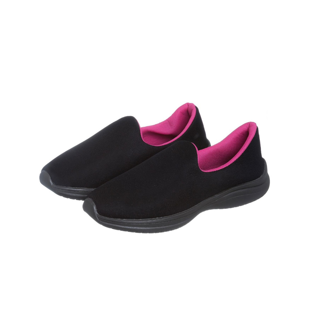 Tênis meia Feminino Confortável Sem Cadarço academia caminhada treino casual