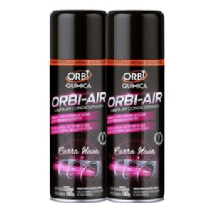 Limpa Ar Condicionado Orbi Spray Higienizador Kit Com 02 Un
