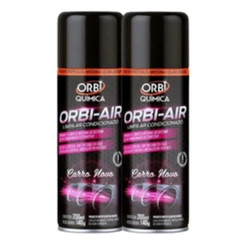Limpa Ar Condicionado Orbi Spray Higienizador Kit Com 02 Un