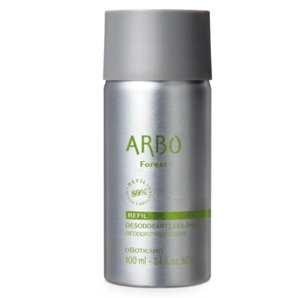 Refil Arbo Forest Desodorante Colônia 100ml