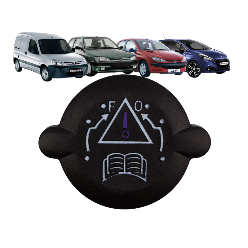 Tampa Do Radiador Peugeot Partener 106 206 SW 306 405 Berlingo Xsara 1.4 Bar 1.6 1.8 2.0 1996 A 2015 em Oferta na Shopee