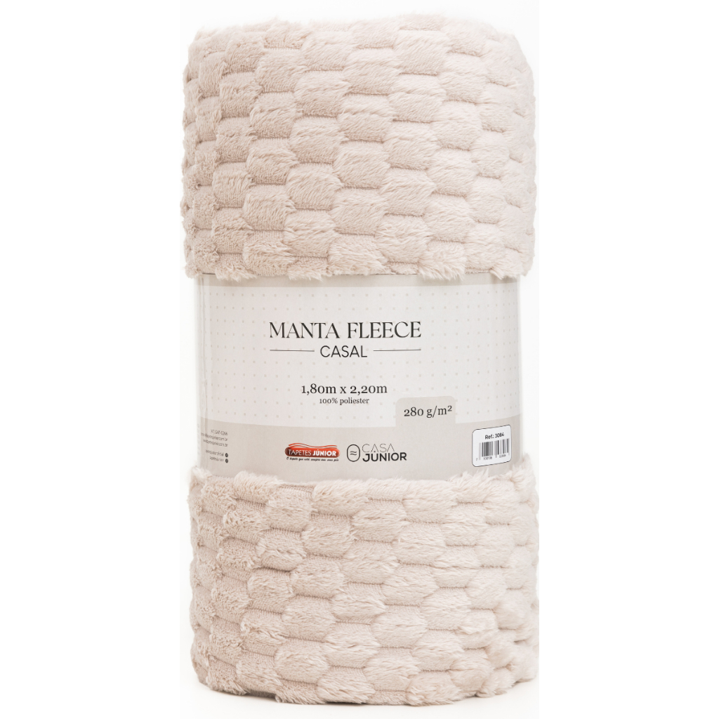 Cobertor Manta Fleece Queen Inverno Microfibra Antialérgico