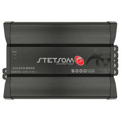 Módulo Amplificador Stetsom Vulcan 5000 1 Canal 5000W RMS 4 Ohms Potência