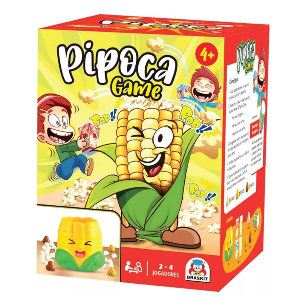JOGO PIPOCA GAME - BRASKIT - 1201