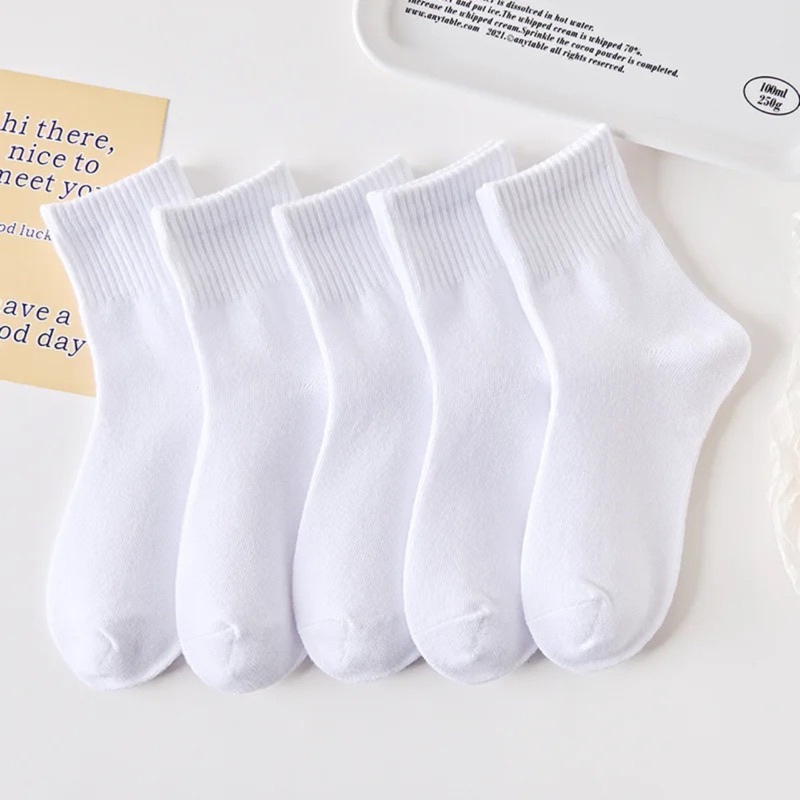 KIT 3, 6 ou 9 Pares de Meias Infantis Escolares em Algodão Conforto e Praticidade para Uniformes