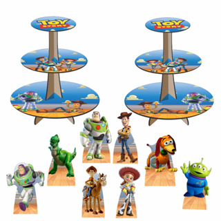 Kit Festa Toy Story Com Baleiros + 8 Totens De Mesa decoração de festa temática em Oferta na Shopee
