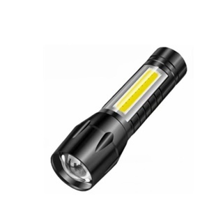 Mini Lanterna verde Tática Com Led E Zoom Recarregável Usb Lanterna De Mao