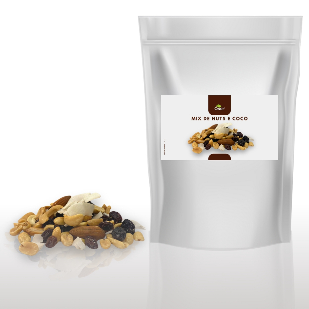 Mix Premium de Castanhas e Coco Dieta Saudável Oner 1 kg em Oferta na Shopee