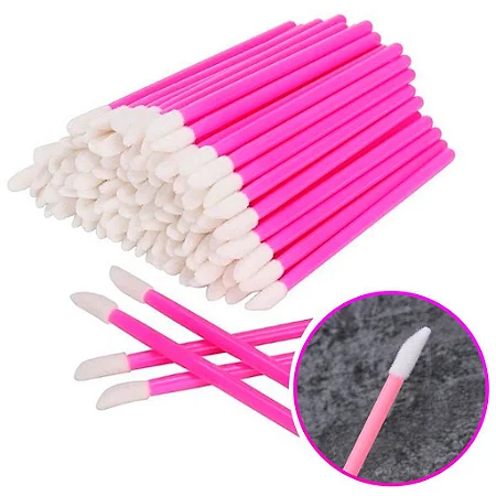 Kit 250 Pincel Aplicador Descartável De Gloss e Batom em Oferta na Shopee