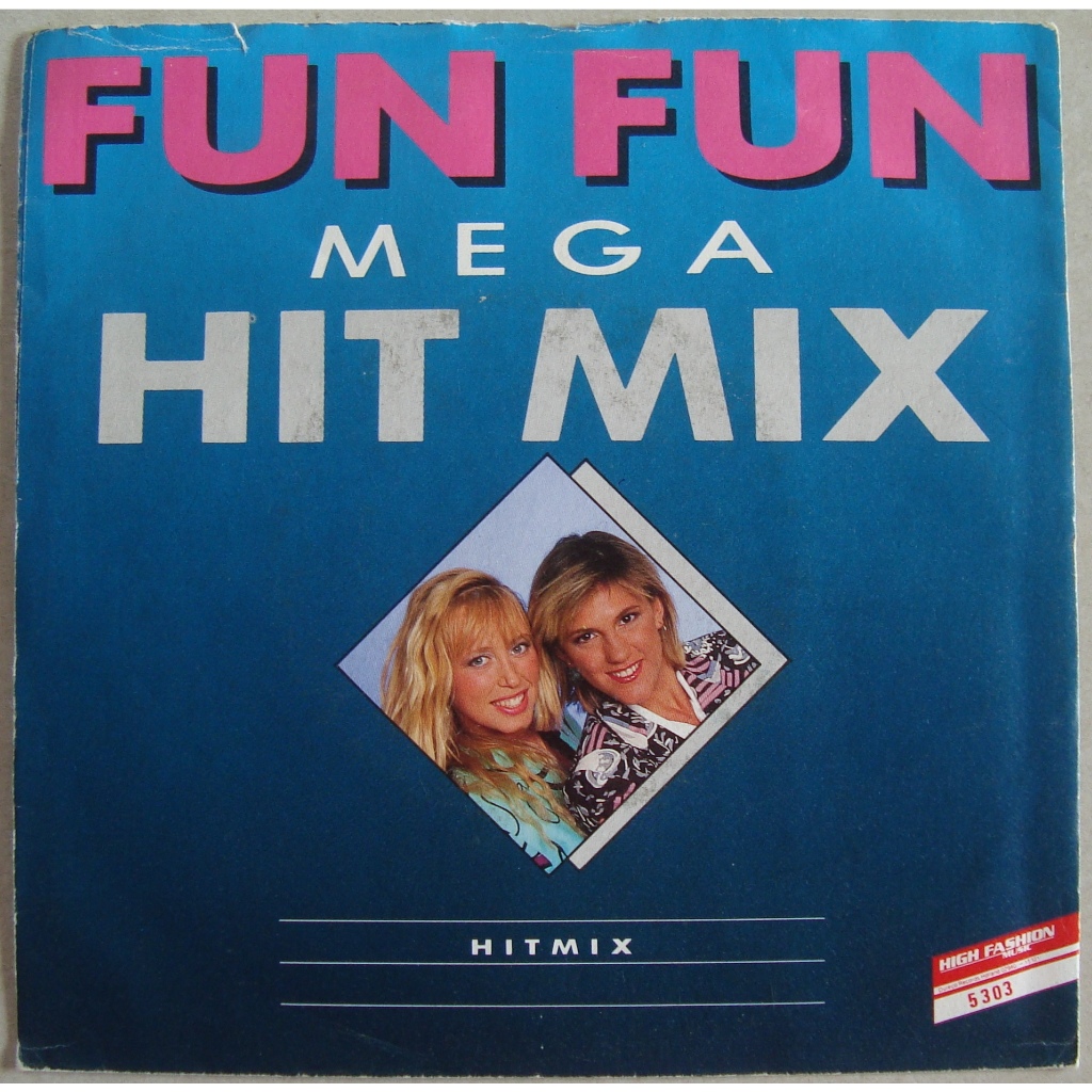 Fun Fun 1987 Mega Hit Mix, Disco Vinil Compacto 7 Importado