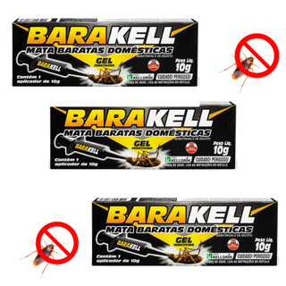 Mata Baratas Baratinha Americana Germânica Barakell Bisnaga em Gel 10gr Keldrin em Oferta na Shopee