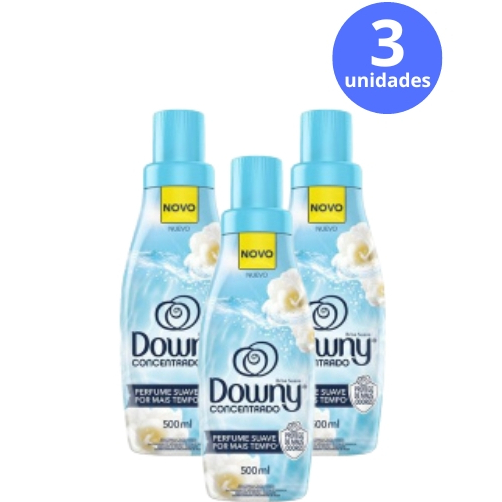 Kit 3x Amaciente Concentrado Downy Brisa Suave - 500ml