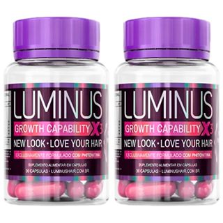 Luminus 30 Cápsulas Cabelo e Unha em Oferta na Shopee