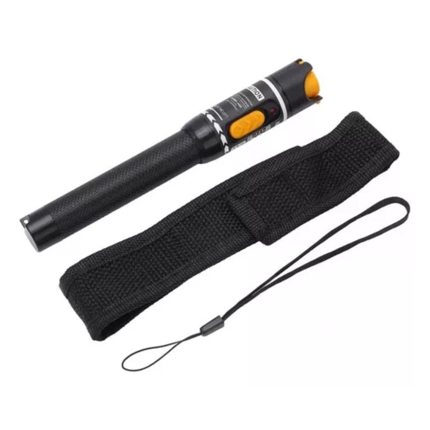 Caneta Laser 10Mw visualizador de Falhas em Fibra Óptica laranja de 8~12 km HT-10