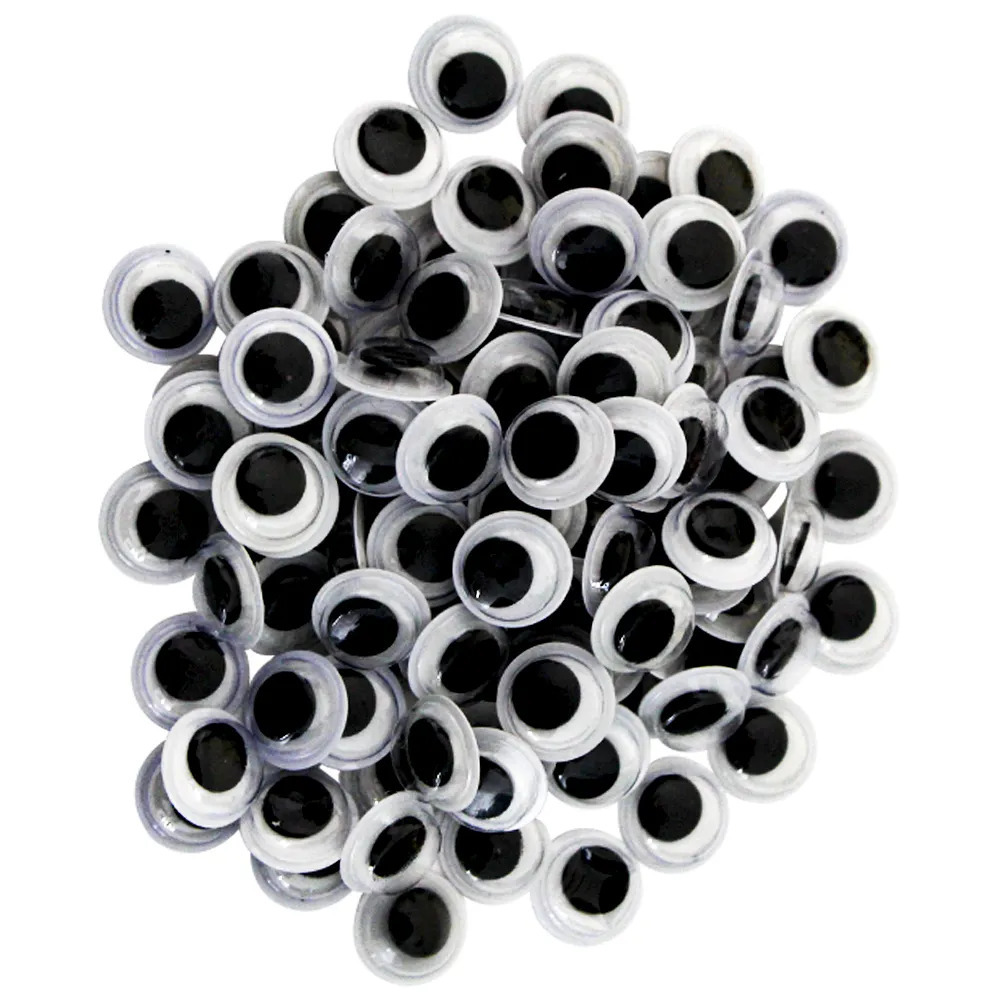 100 olho movel articulavel ( 6 mm ) plastico