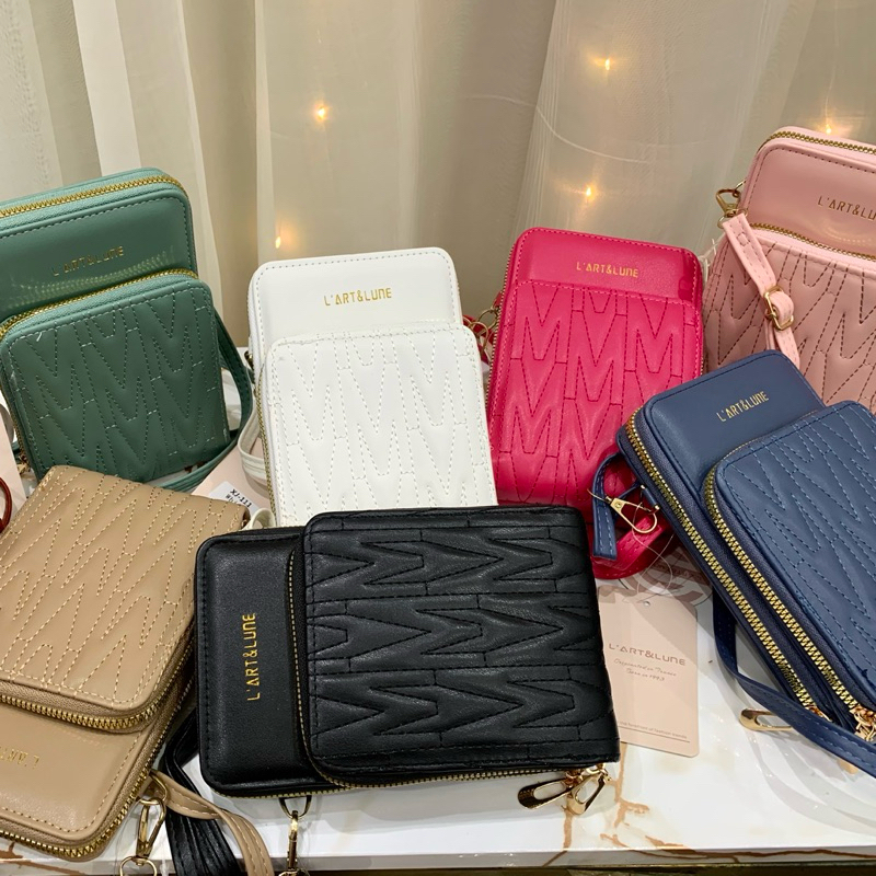Bolsa Feminina Tiracolo Transversal Mini Bag Feminina Porta Celular Documentos Couro Sintético Versátil