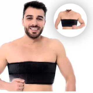 Cinta Faixa Torácica Costela Abdominal Elástica Pós Cirúrgica Ortopédica Compressão Ajustável em Oferta na Shopee