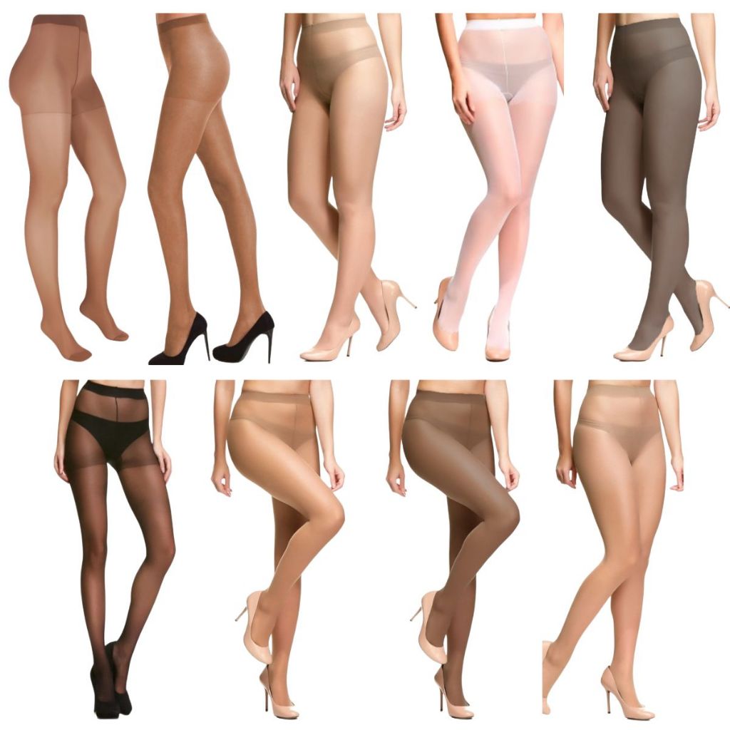 Kit 2 Meia Calça Adherence Fio 15 Trifil 6394 Fina Efeito Transparente Confortável