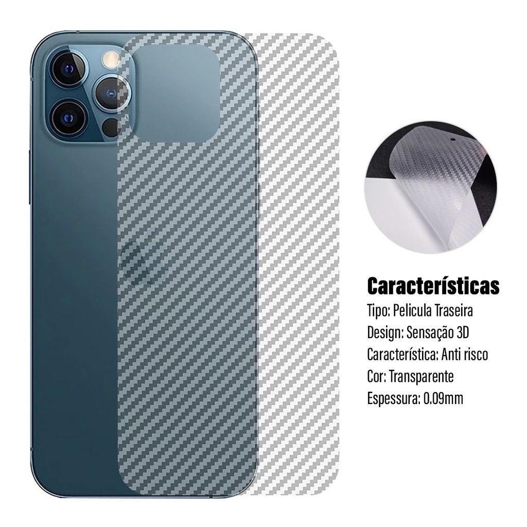 Película Traseira De Fibra Carbono Para IPhone 11 11PRO MAX 12 12PRO MAX 13 13PRO MAX 14 14PRO MAX 15 15PRO MAX 16PRO 17