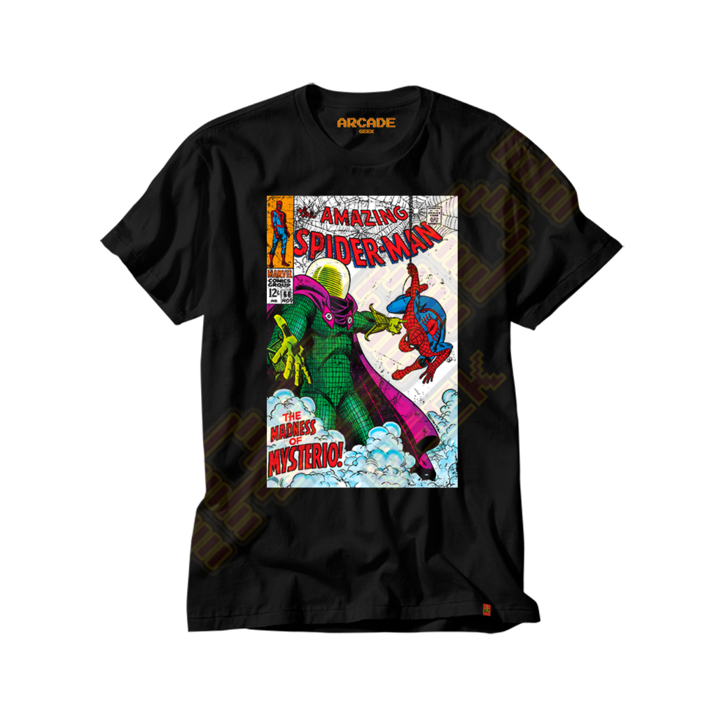 Camiseta herois Homem Aranha  Amazing Spider Man Comics Hq Quadrinhos Mysterio