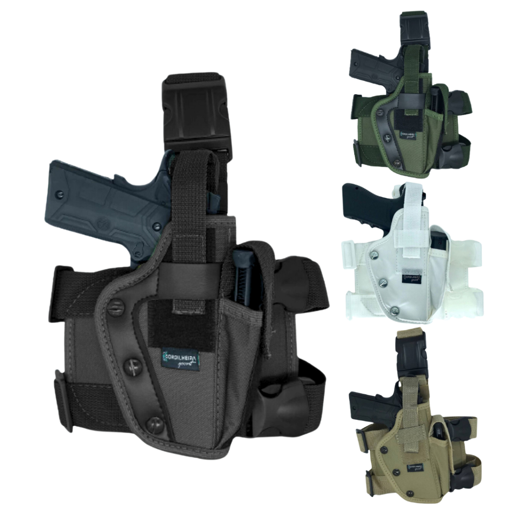 Coldre Robocop Acessório Tático Combate Canhoto Destro SKU - Sports & Outdoors