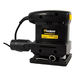 Lixadeira Orbital Para Madeira 1/4 De Folha 135W + 1 Lixa Elétrica Profissional Marcenaria Lixar MDF