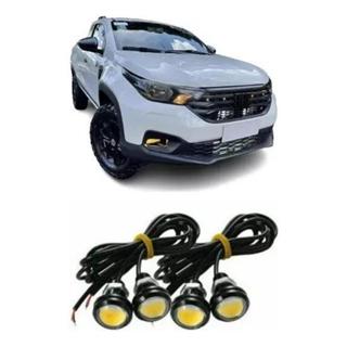 Kit 4 Luz Led Grade Universal F250 Silverado F1000 D20 Ambar em Oferta na Shopee