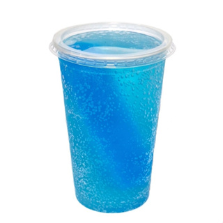 50 Copos Descartáveis Plástico Pp 770 Ml Transp. C/tampa Reta Sem Furo em Oferta na Shopee