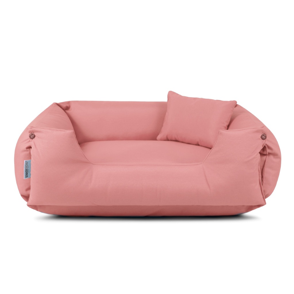 Cama de Cachorro Impermeável Caminha Pet Dupla Face Lola 75x60 Rose