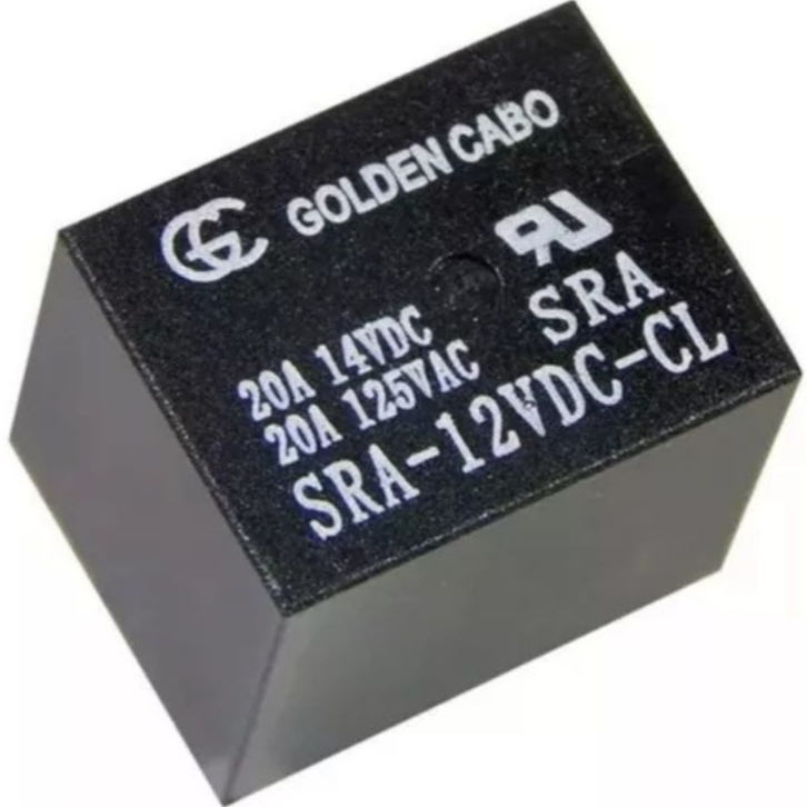 10x Rele 12v 20a 5 Pinos Na / Nf (10 Peças) em Oferta na Shopee