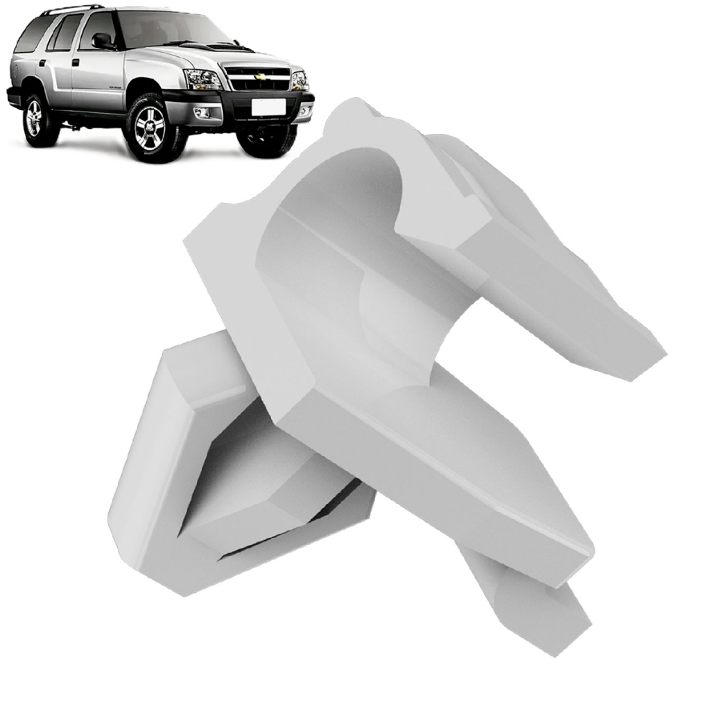 GRAMPO DESCANSO DA VARETO DO CAPO GM S10/ BLAZER 95/11 BRANCO ORIG 15021761
