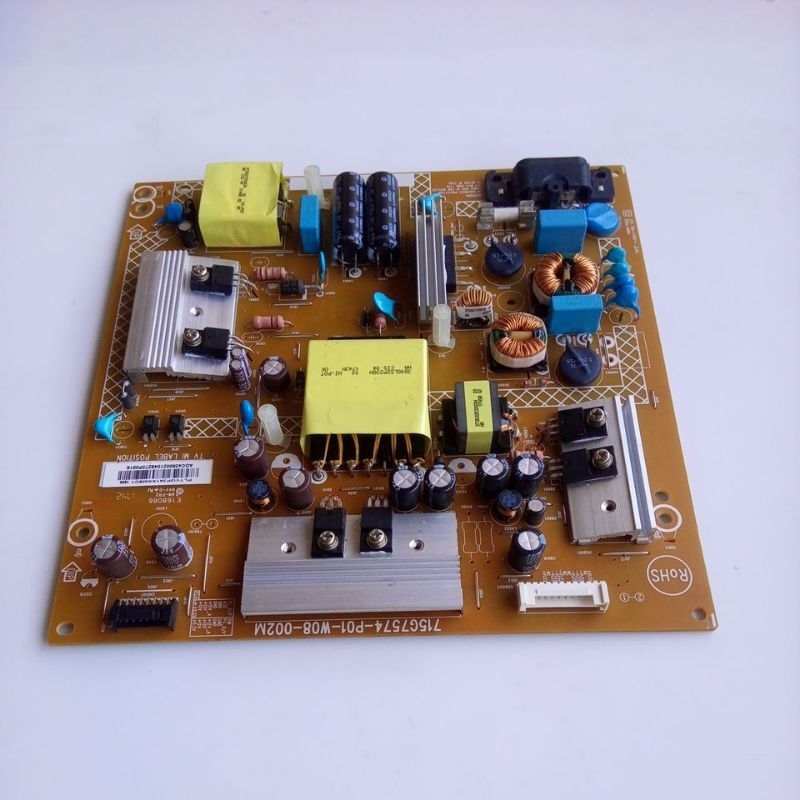 placa fonte tv AOC LE43S5970 cód 715G7574-P01-W08-002M