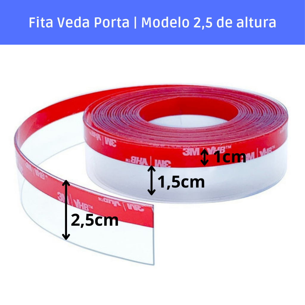 Tira Veda Fresta de Porta Transparente Janela Portão Protege de Insetos Escorpiões Baratas